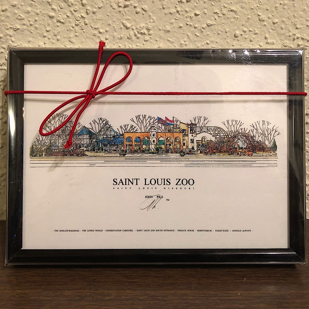 St. Louis Zoo Framed Print - Jon Pils